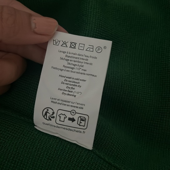 Green Sezane Betty Cardigan - Picture 4 of 6